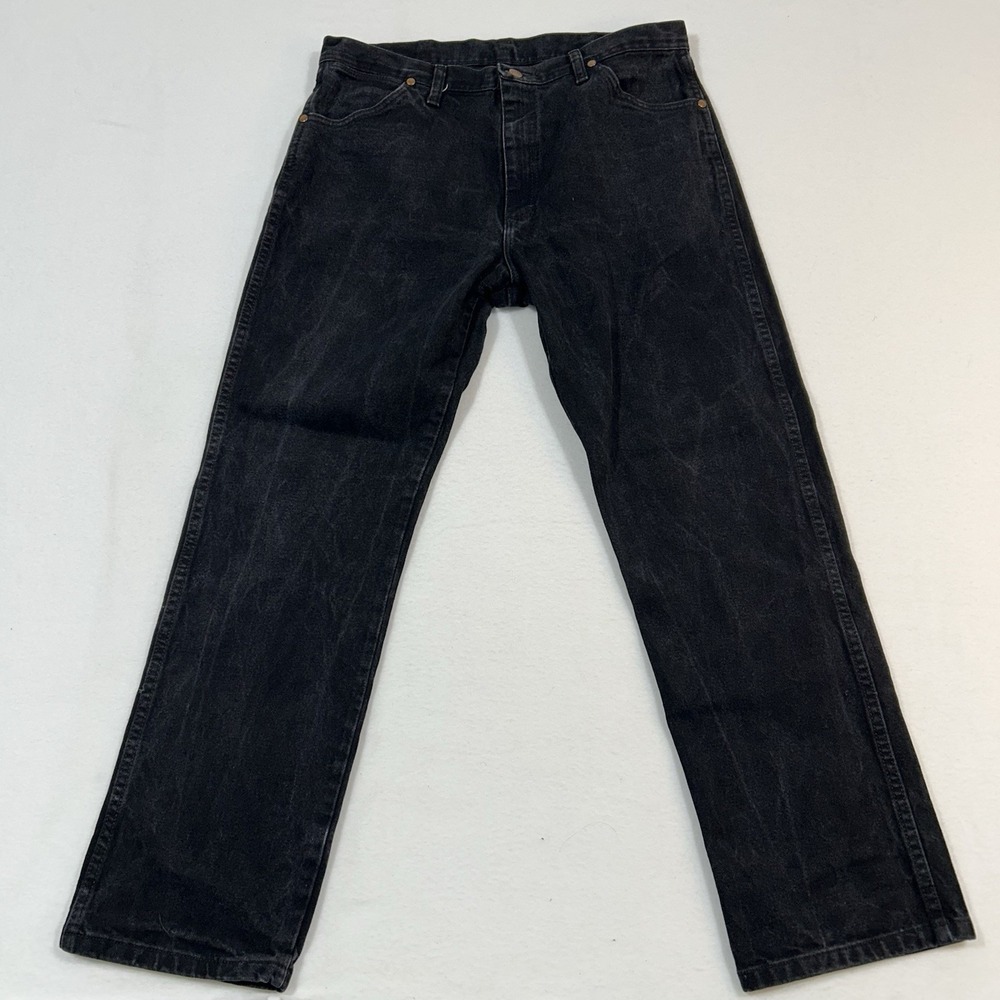 Wrangler Cowboy Cut Original Fit Jeans Black 13MWZWK Men's W36 L30